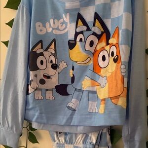 Kids Pajama Set - Light Blue